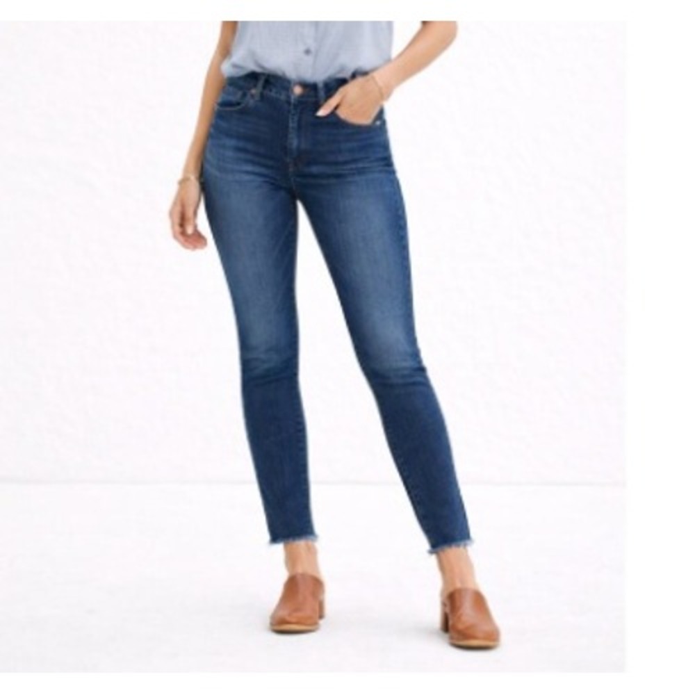 Madewell 10‎ Inch High Riser Skinny Skinny Jeans Size 28
